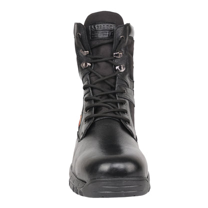 Anti-Skid High Ankle, Pure Leather Military Boot - Bhuvan