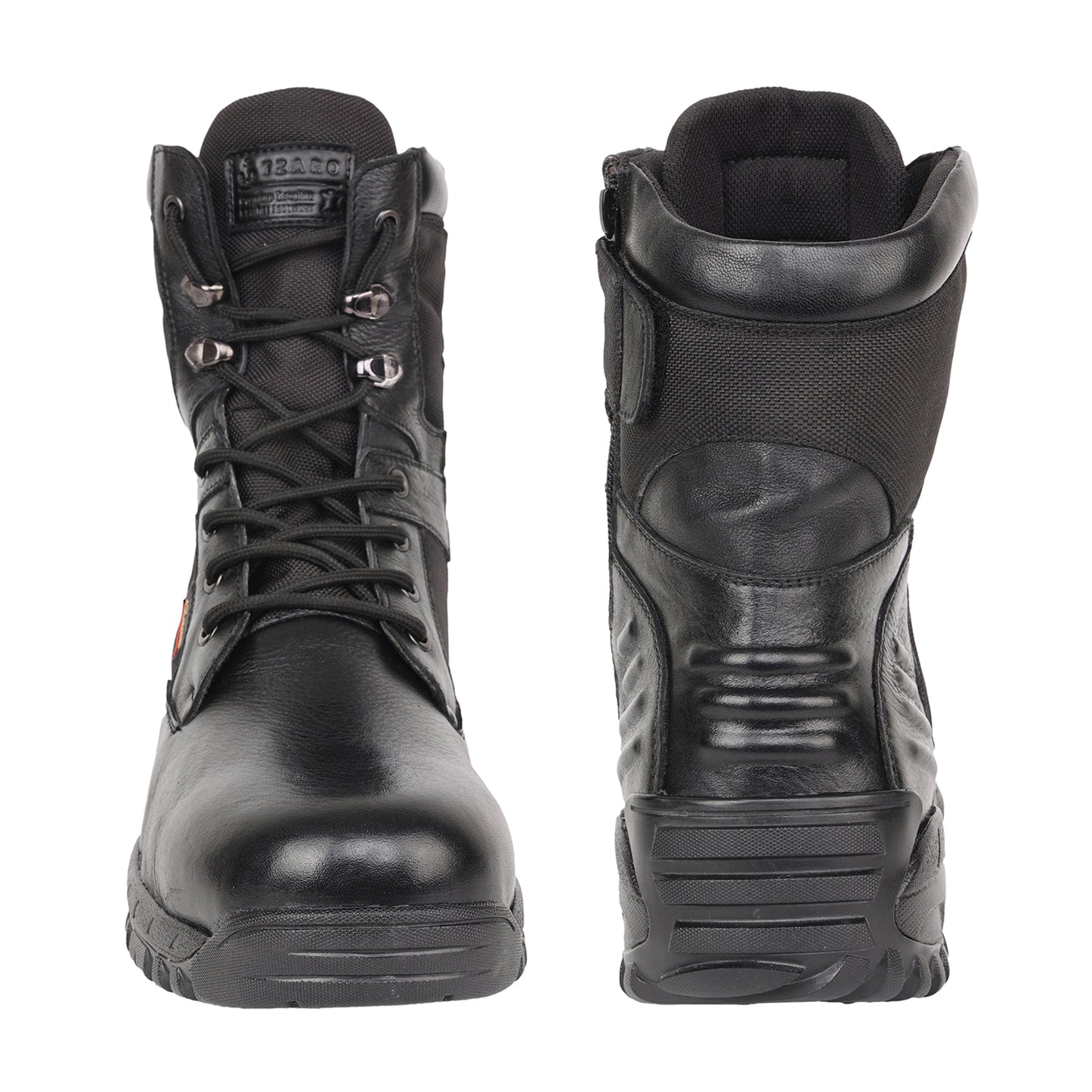 Anti-Skid High Ankle, Pure Leather Military Boot - Bhuvan