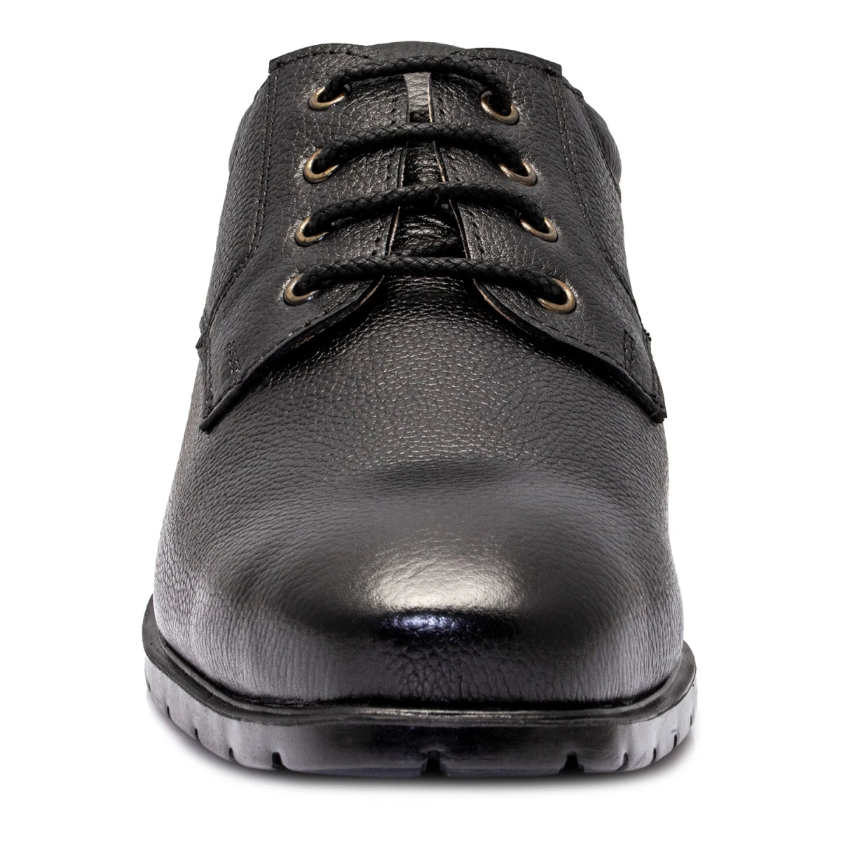 Pure Leather, Super-Light, Black Derby Shoe   -  Mr. Lawyer, DERBLK2501