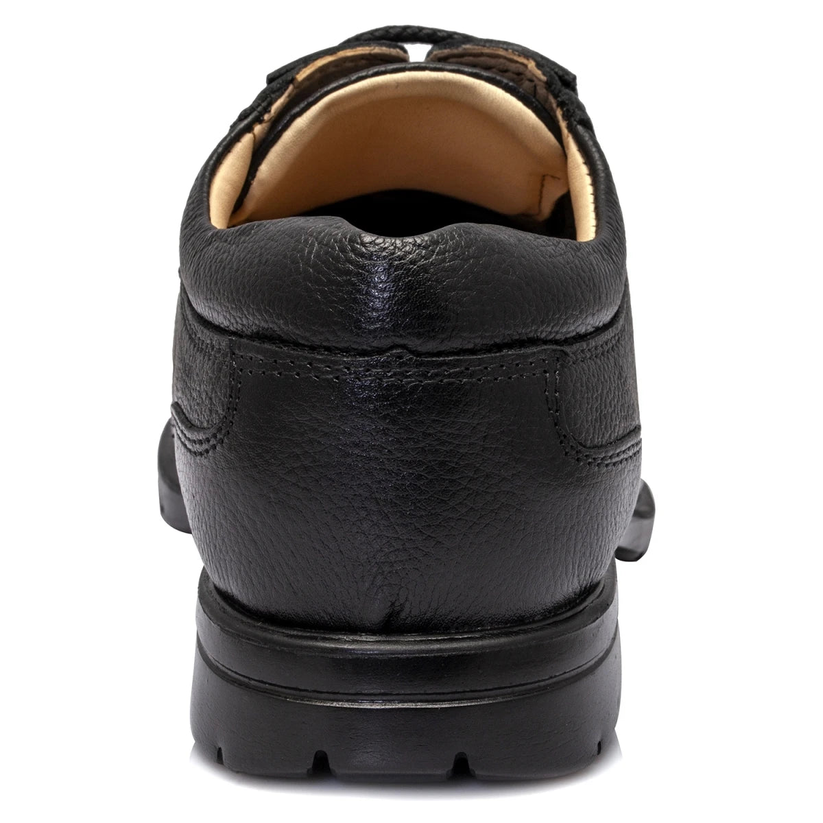 Pure Leather, Super-Light, Black Derby Shoe   -  Mr. Lawyer, DERBLK2501