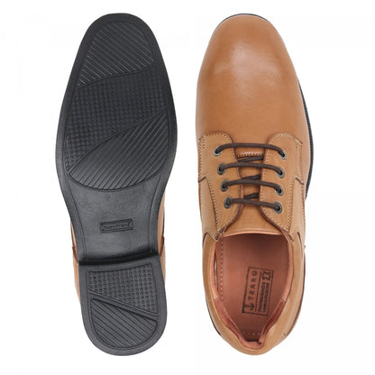 Pure Leather, Super Light, Formal Shoe in 'Hard to find -Tan'  - DRB2506LTAN