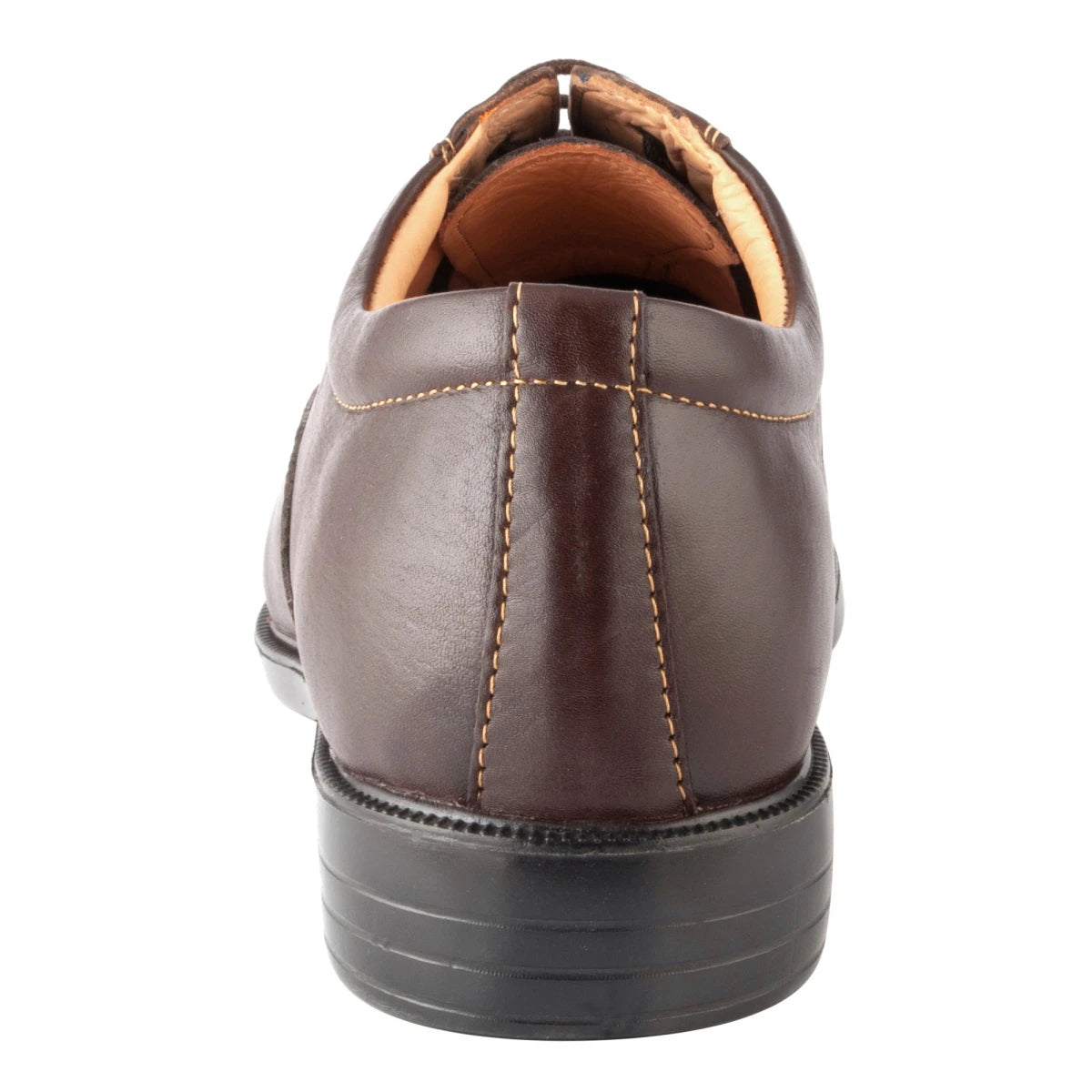 Pure Leather Chocolate Color Oxford Shoes -  Earl Gray , ENGCHC2402