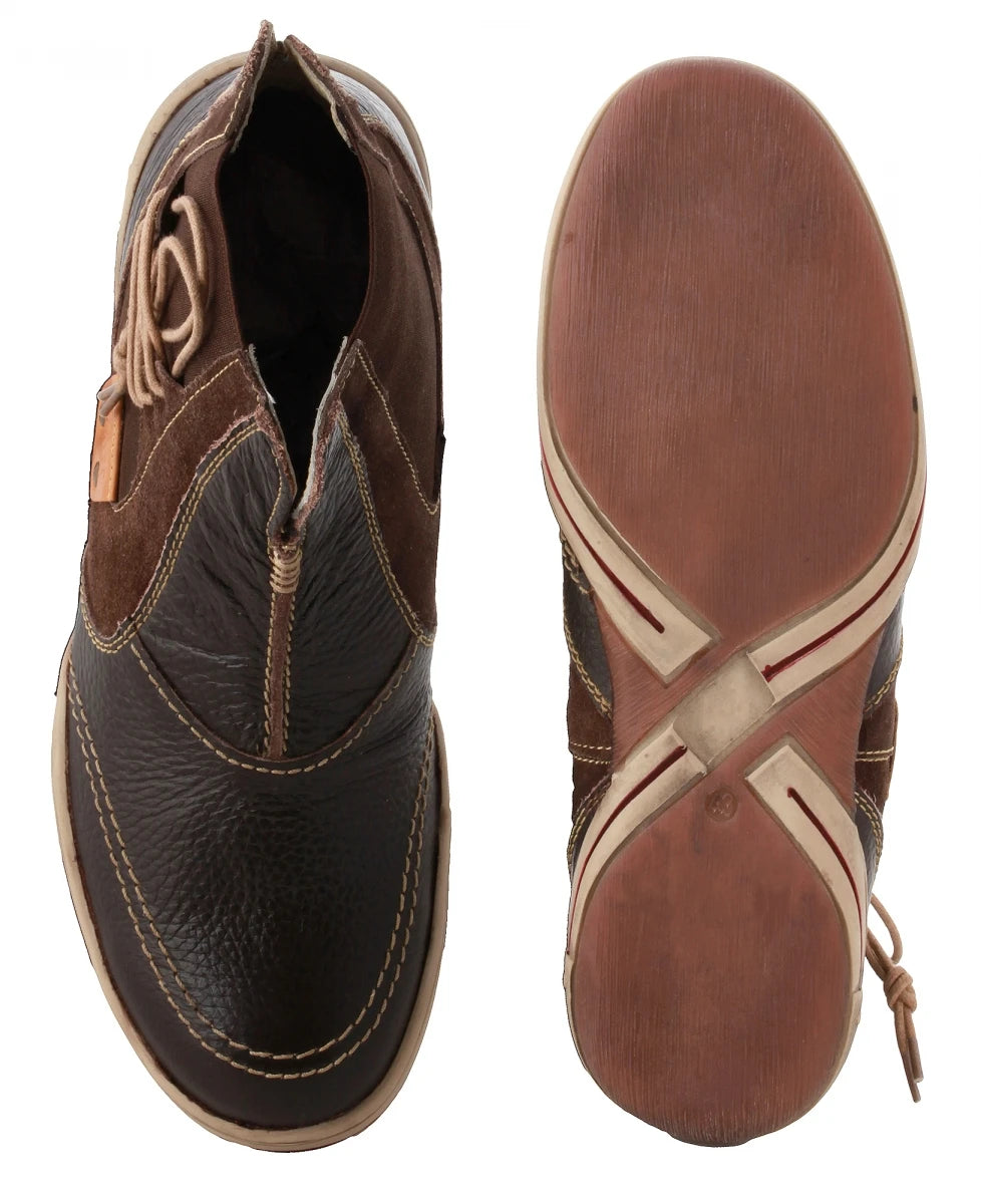 Pure Leather Chelsea Boots - Brute(Choc), FA68022CHCELAS