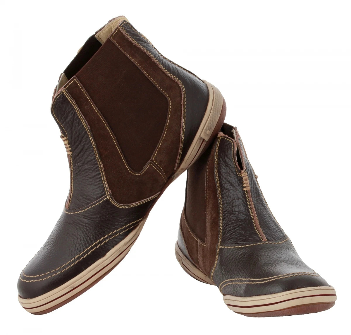 Pure Leather Chelsea Boots - Brute(Choc), FA68022CHCELAS