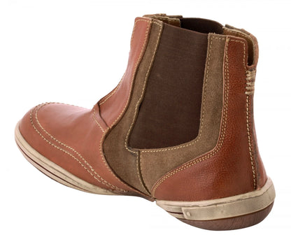 Pure Leather Chelsea Boot - Brute(SIY), FA6823ELSIYTAN