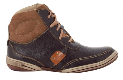 Pure Leather Chocolate Color Boots  -  FAZ6801CHC