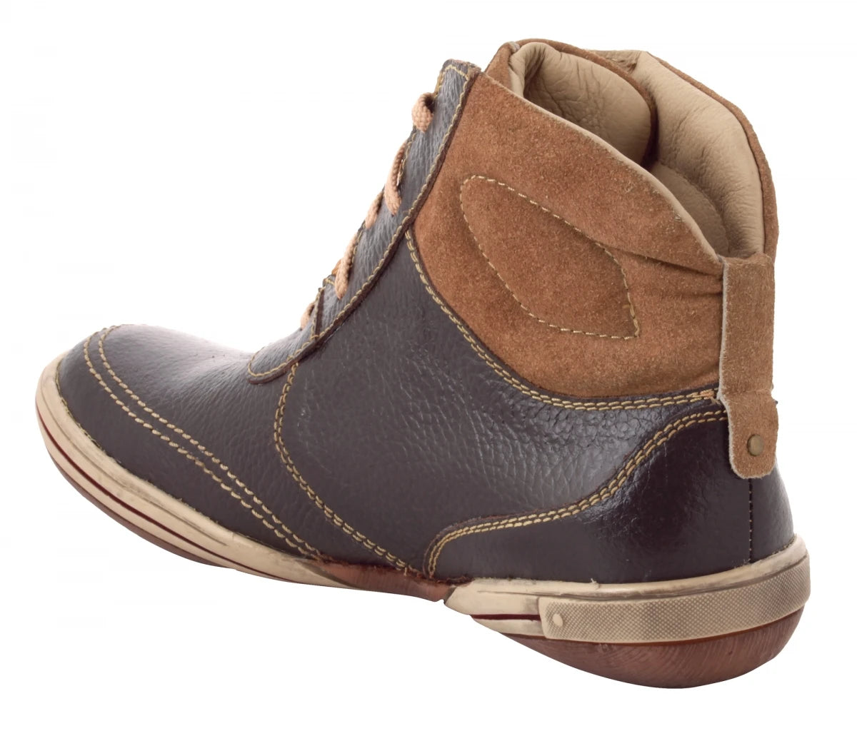 Pure Leather Chocolate Color Boots  -  FAZ6801CHC