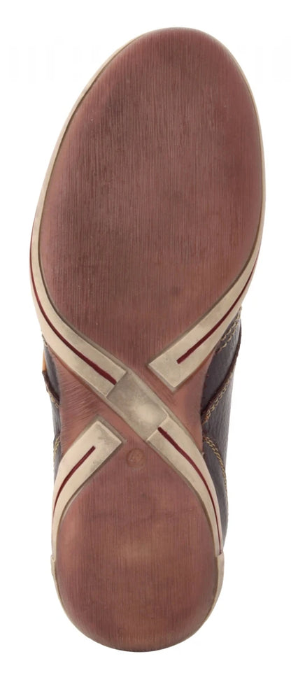 Pure Leather Chocolate Color Boots  -  FAZ6801CHC