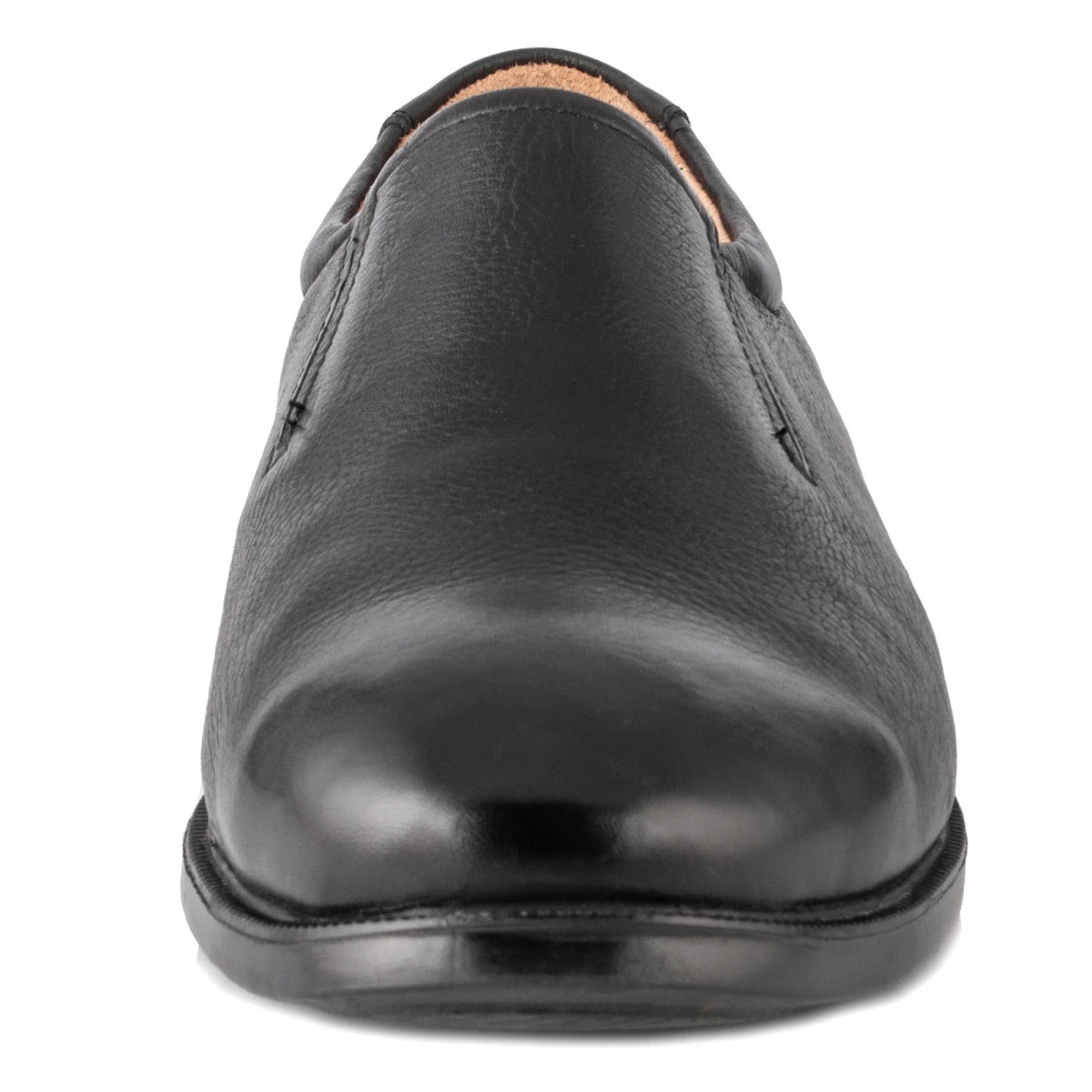 Pure Leather Formal Black Slip-on Shoes - Mr. Slipon, FREMC2423