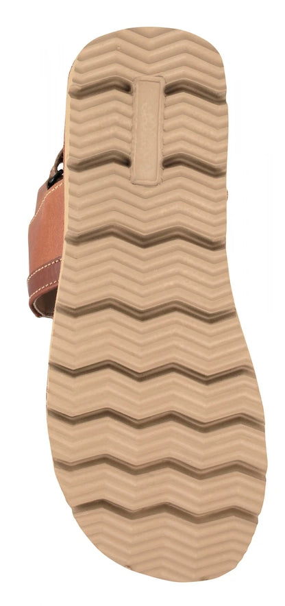 Pure Leather, Super-light, Sandal  - Humming-Bird (Dark-Tan), HB601TNGR