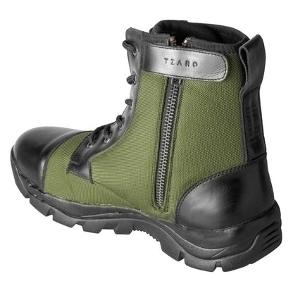 Next Generation Olive Green Jungle Boots with Zipper Opening – HULK, HLKCNVOGZP