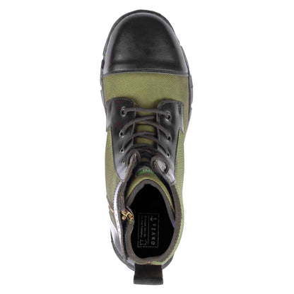 Next Generation Zipped Olive Green Jungle Boots TZARO