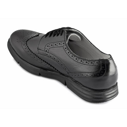 Pure Leather Black Brogue - Gimlet, ICNBLK2202BRG