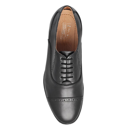 Pure Leather Black Brogue - Oxymilet, ICNBRGAULI2210