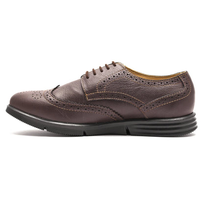 Pure Leather Super-Light Chocolate Brogues - Gimlet (Chocolate), ICNCHC2205BRG