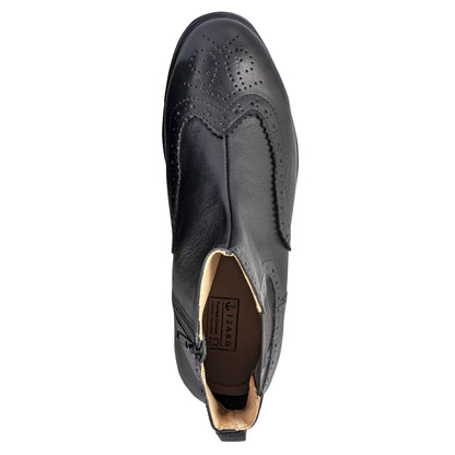 Pure Leather  Super-Light Black Chelsea Boots – Thimpu, ICNCHLS2215BL