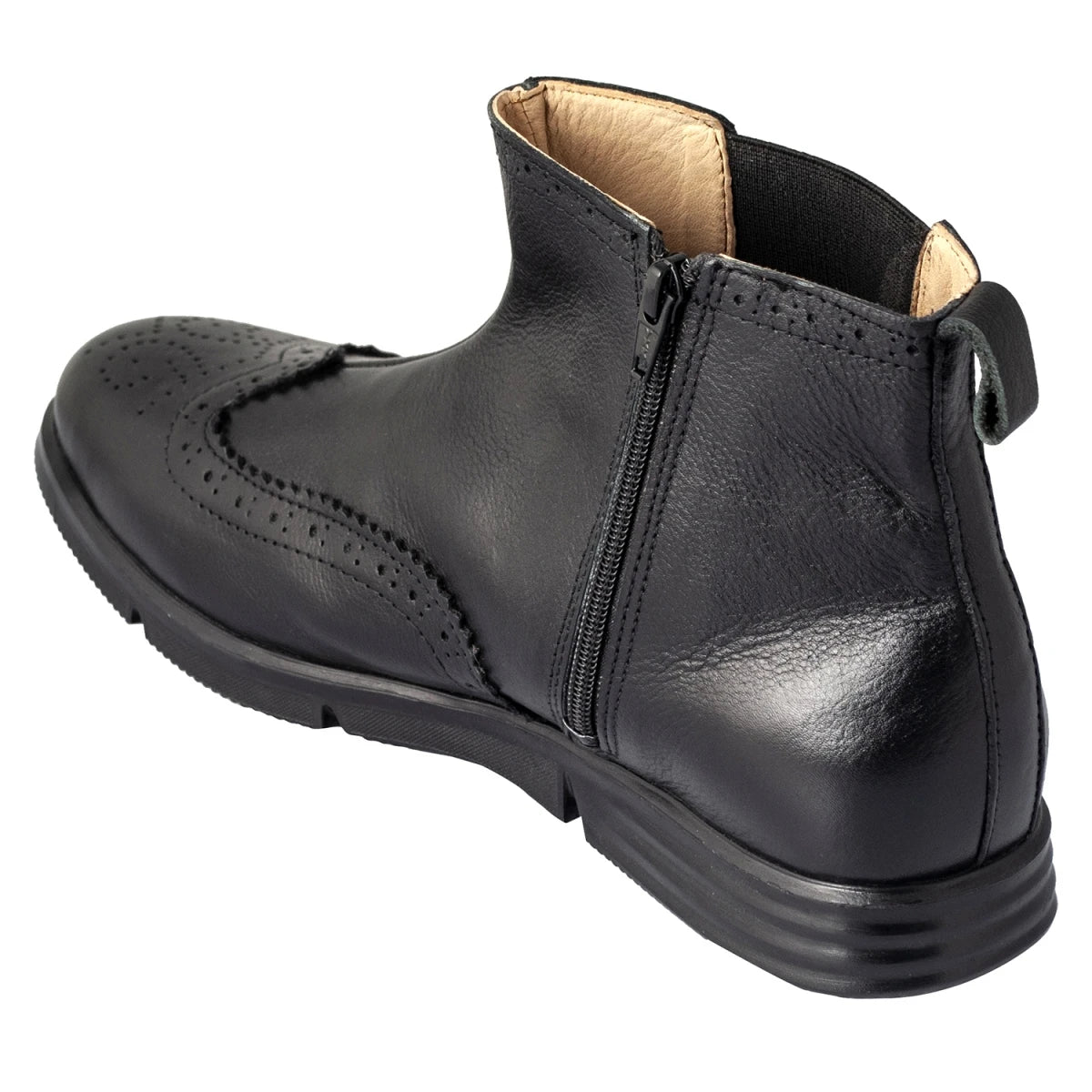 Pure Leather  Super-Light Black Chelsea Boots – Thimpu, ICNCHLS2215BL