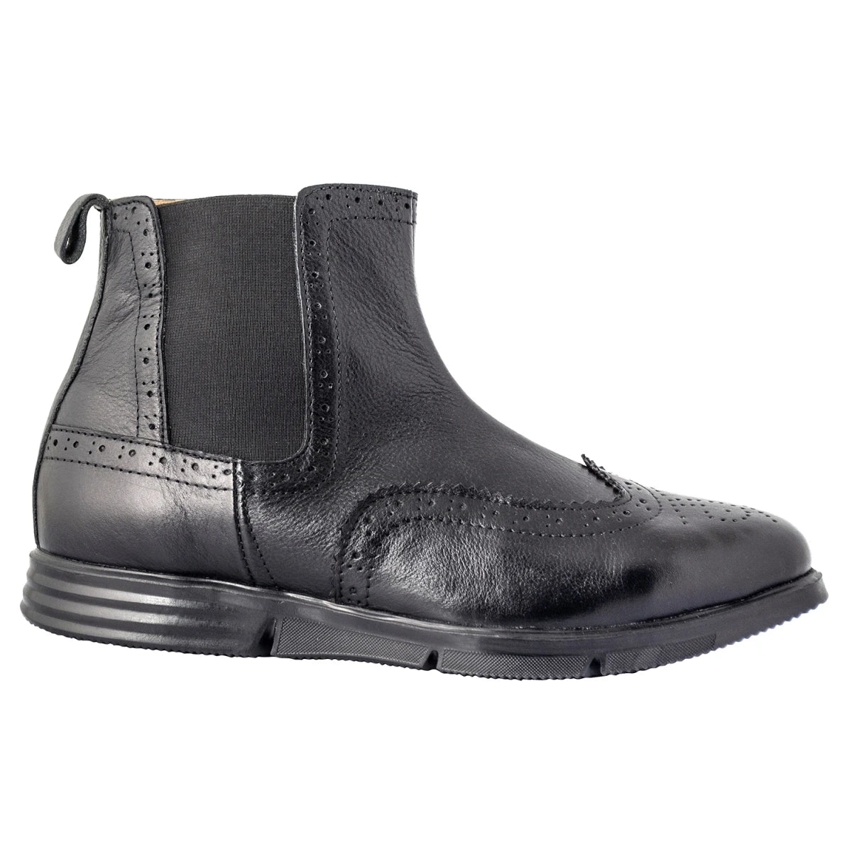 Pure Leather  Super-Light Black Chelsea Boots – Thimpu, ICNCHLS2215BL