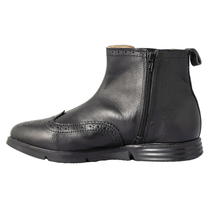 Pure Leather  Super-Light Black Chelsea Boots – Thimpu, ICNCHLS2215BL