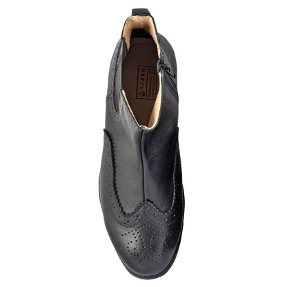 Pure Leather  Super-Light Black Chelsea Boots – Thimpu, ICNCHLS2215BL