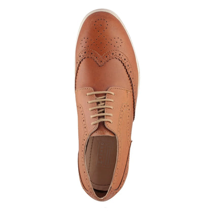 Pure Leather, Super-Light, Tan Brogue - Gimlet (Tan) , ICNTAN2201BRG