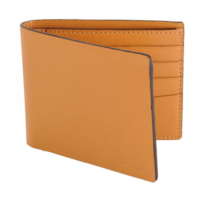 Yellowish Beige Leather Wallet for Men's Online
