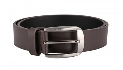 TZARO Dark Tan Genuine Leather Belt  - Trigo,IQPRSLTHR223