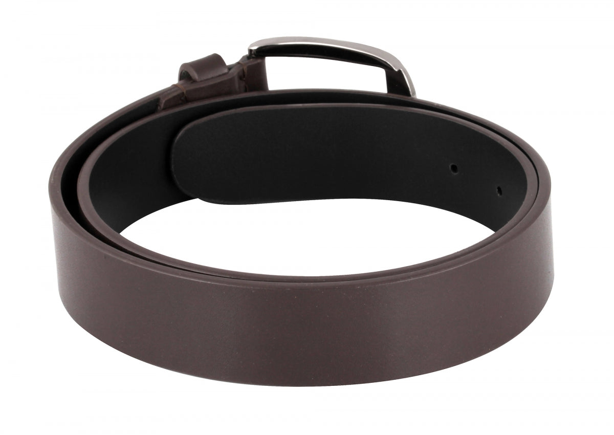 TZARO Dark Tan Genuine Leather Belt  - Trigo,IQPRSLTHR223