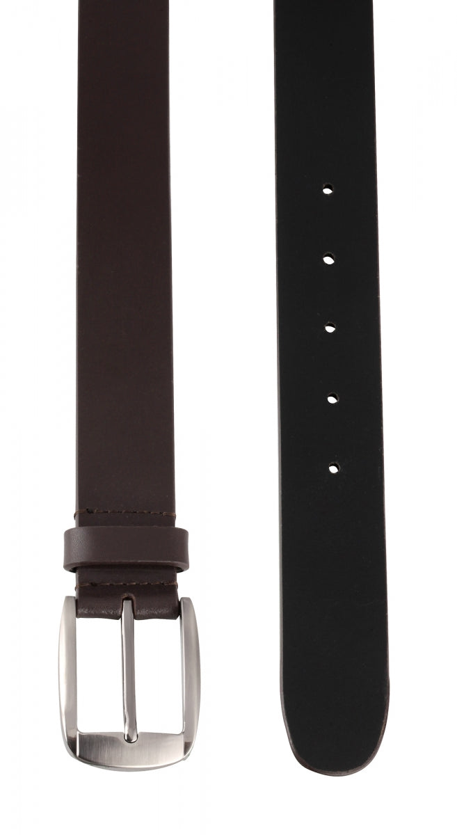 TZARO Dark Tan Genuine Leather Belt  - Trigo,IQPRSLTHR223
