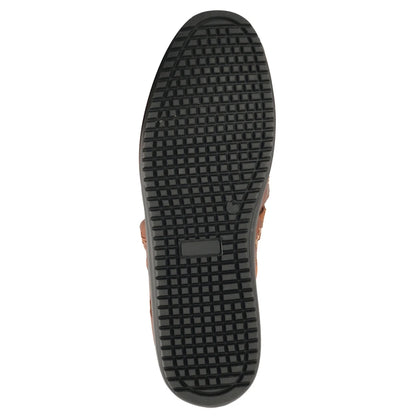 Pure Leather Tan Colored Sandal with Powerful Grip - Kenya