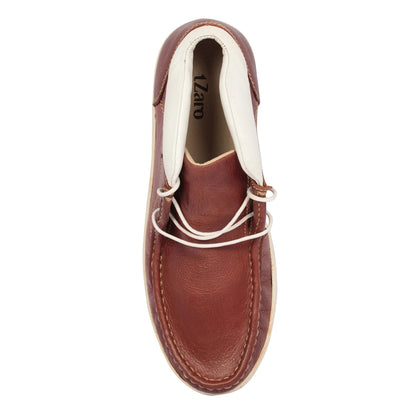 Pure Leather Low Ankle, Tan Boots with Rubber Sole - Bismark (Tan), LIV0502Tan