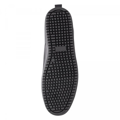 Pure Leather Super Comfortable Black Slip-on Shoe with Rubber Sole – Ibex (Black), PANRUN101