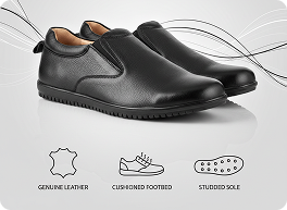 Comfortable Slip-on Shoe with Powerful Grip