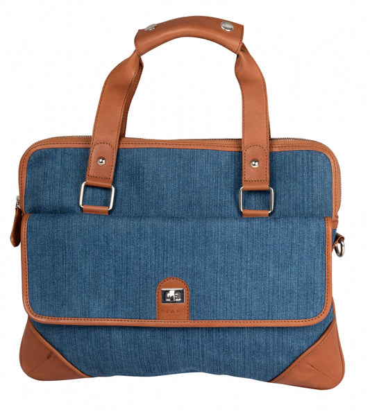 navy blue laptop bag