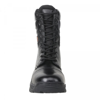 TZARO Pure Leather Black Tactical Boots Designed for Naval Personale – Pearl