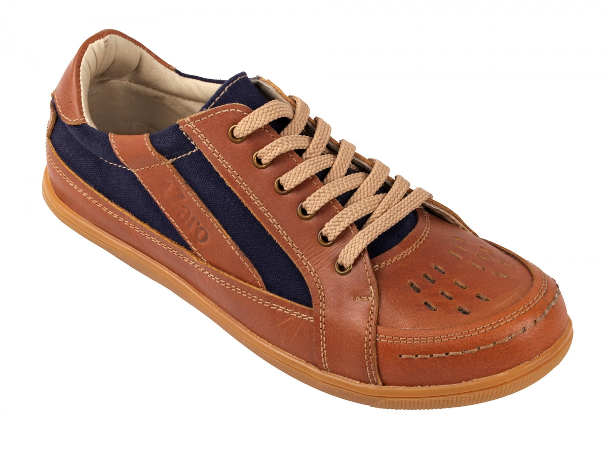 Brown Leather Sneakers