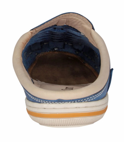 Pure Leather Navy-Blue Sandal - Blue Hector, RON4110NUBLU