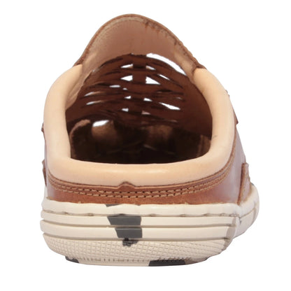 Pure Leather Mule, with Rubber Sole - Hector (Camo-Tan), RON419CMTAN