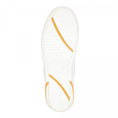Pure Leather Mule, with Rubber Sole - Hector(White), RON422WHT