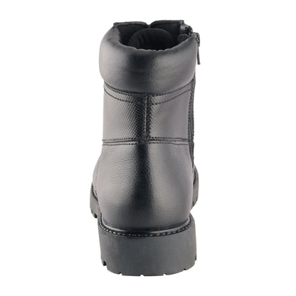 Pure Leather Rugged Black Boot -  Ronda