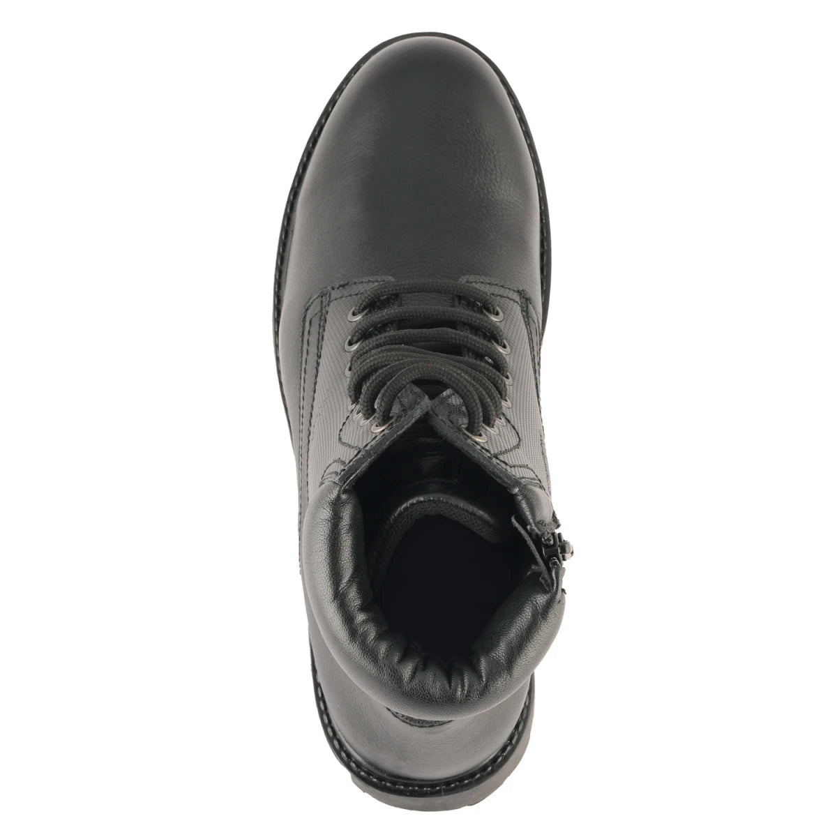 Pure Leather Rugged Black Boot -  Ronda