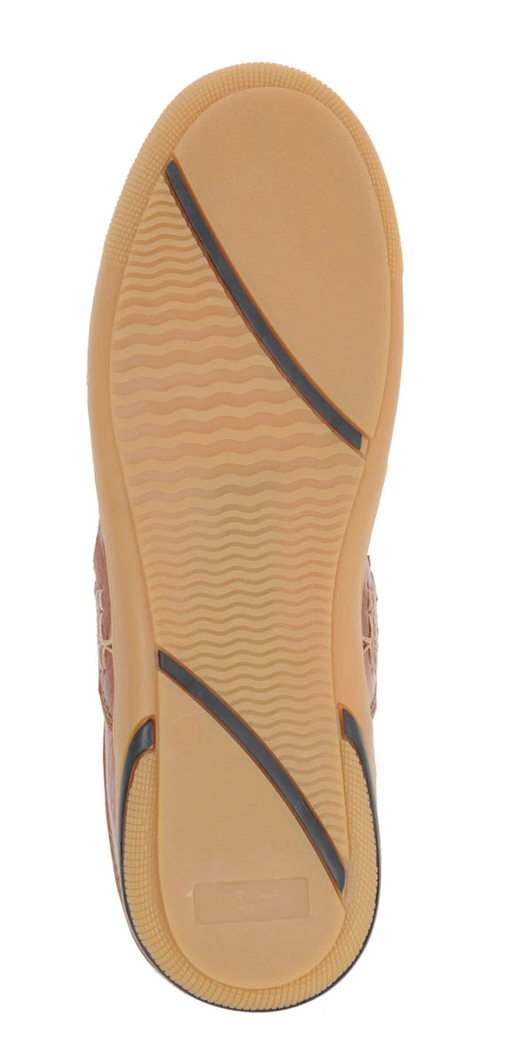 Pure Leather Mule, with Rubber Sole - Hector (Tan), RONNY4105TAN