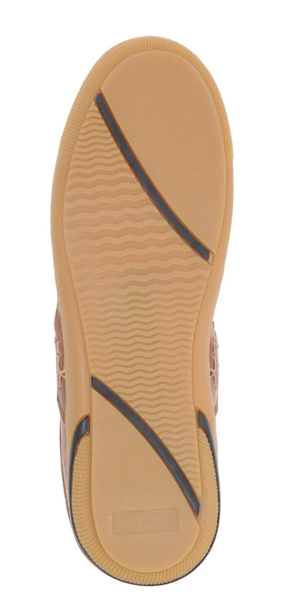 Pure Leather Mule, with Rubber Sole - Hector (Tan), RONNY4105TAN
