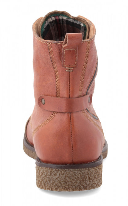 TZARO Genuine Leather Brown Boots  - Capone, SAHA3215TANCUR