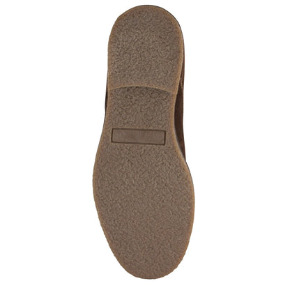 Pure Leather Brown Desert Boots in Suede - Dune (Brown)