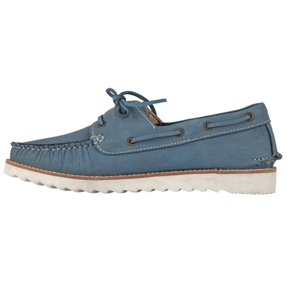 Pure Leather, Super Light, Boat Shoes - Float (Blue), SLBOAT115BLU