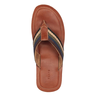 Pure Leather, Super-light, Slippers - Cloud (Tan), SLP9501TAN