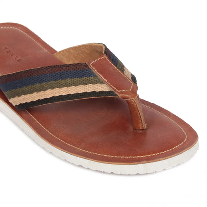 Pure Leather, Super-light, Slippers - Cloud (Tan), SLP9501TAN