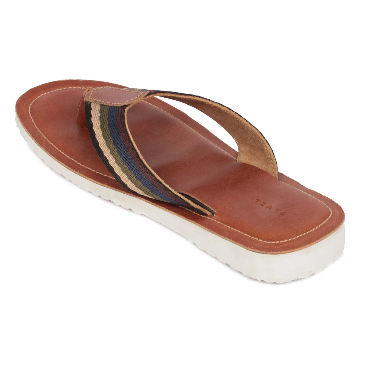 Pure Leather, Super-light, Slippers - Cloud (Tan), SLP9501TAN