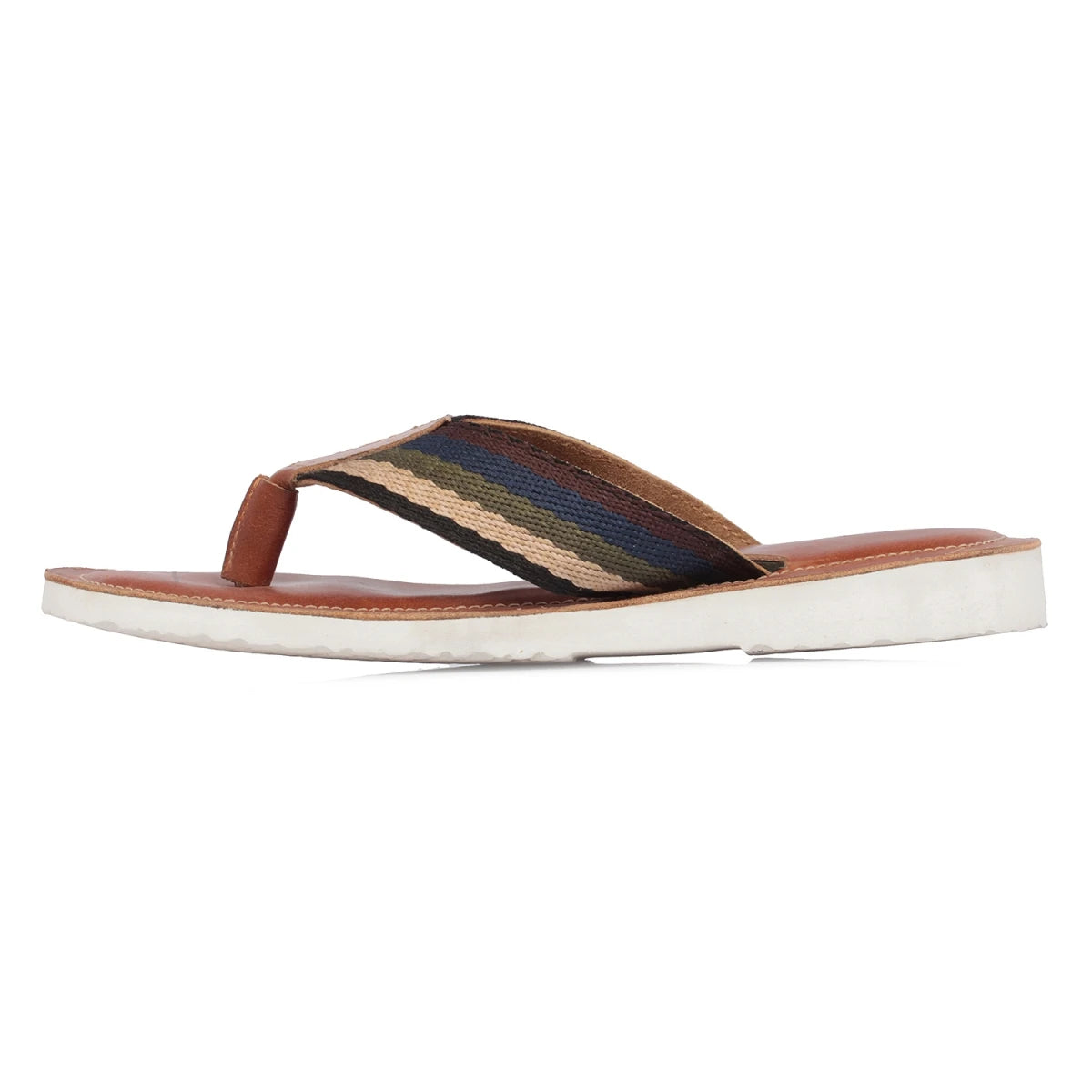 Pure Leather, Super-light, Slippers - Cloud (Tan), SLP9501TAN